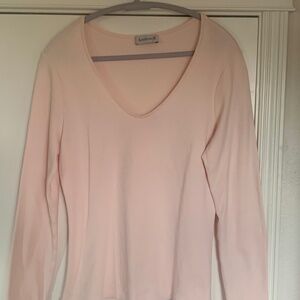 Kettlewell Colours Cosy Cotton V, L, Shell Pink